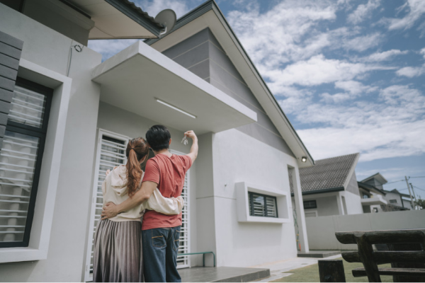 Recently purchased home with financing provided by Onward Mortgage